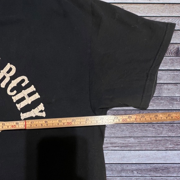 Sons of Anarchy XL T-Shirt Mens Black Excellent Reaper Graphic Biker Tee SAMCRO - Picture 3 of 4